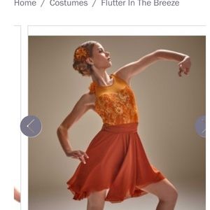 Curtain call costume Flutter in the Wind